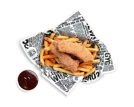 Chicken Tenders and Fries