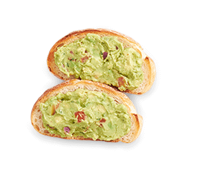 Guacamole on Toast
