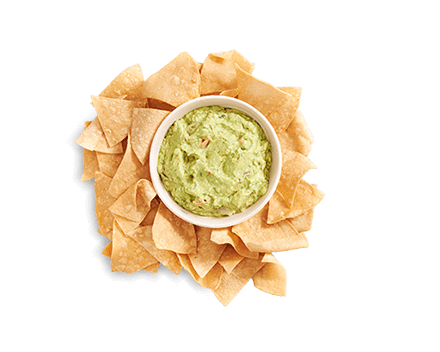Side of Guacamole and Chips